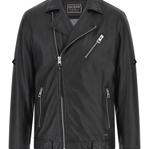 GUESS Between-Season Jacket in Black - Picture 1 of 12